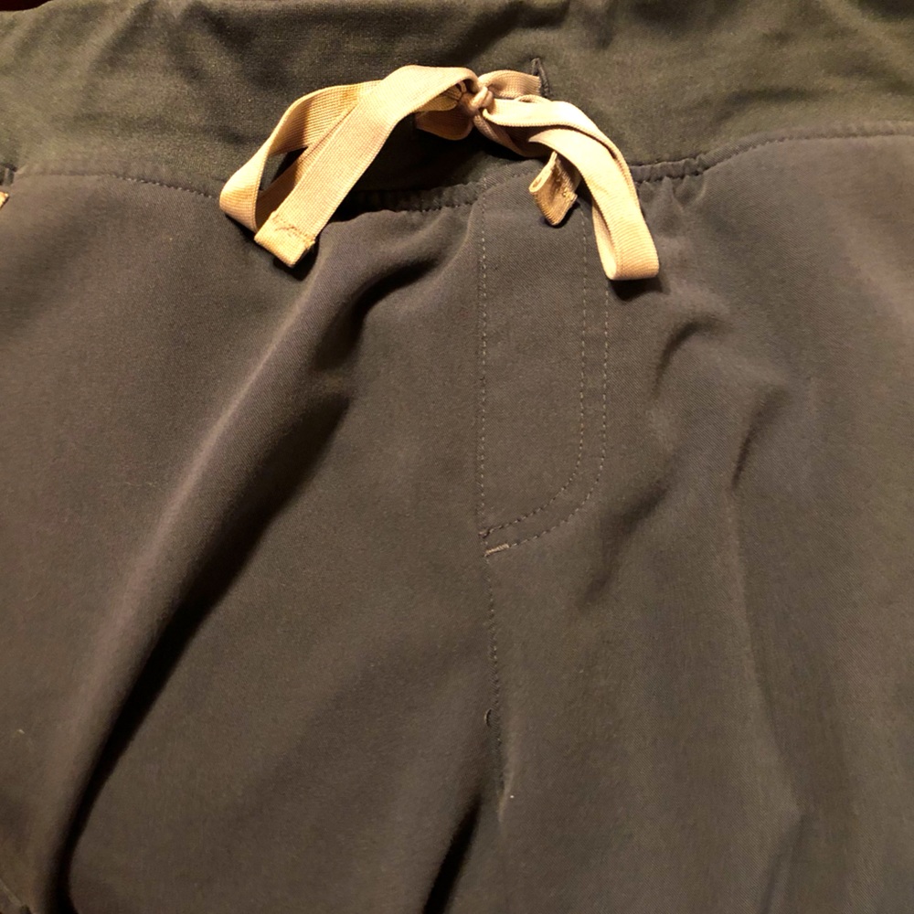 TWO Large Figs blue  scrub pants (same color pants)